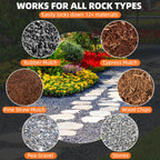 Shabebe Rock Glue for Landscaping 1 Gallon, Ultra-Stick Mulch Bond Gravel Binder & Stone Adhesive, 100% Water-Permeable Pea Gravel Stabilizer, Long-Lasting Rock Glue for Paths, Patios & Borders