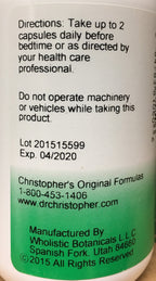 Christopher's Original Formulas Slumber Capsules, Natural Sleep Aid, 100 Veg Caps