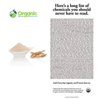 Organic Ashwagandha Root Powder - 1.10 lbs (17.64 oz) | Resealable Kraft Bag,Non-GMO, Indian Ginseng, Withania Somnifera -100% Raw from India, by SHOPOSR
