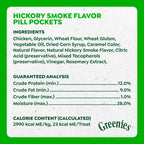Greenies Pill Pockets Large Size Dog Treats, Hickory Smoke, 15.8 oz