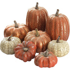 Artgar Pumpkin Decor, 8 PCS Halloween Pumpkin
