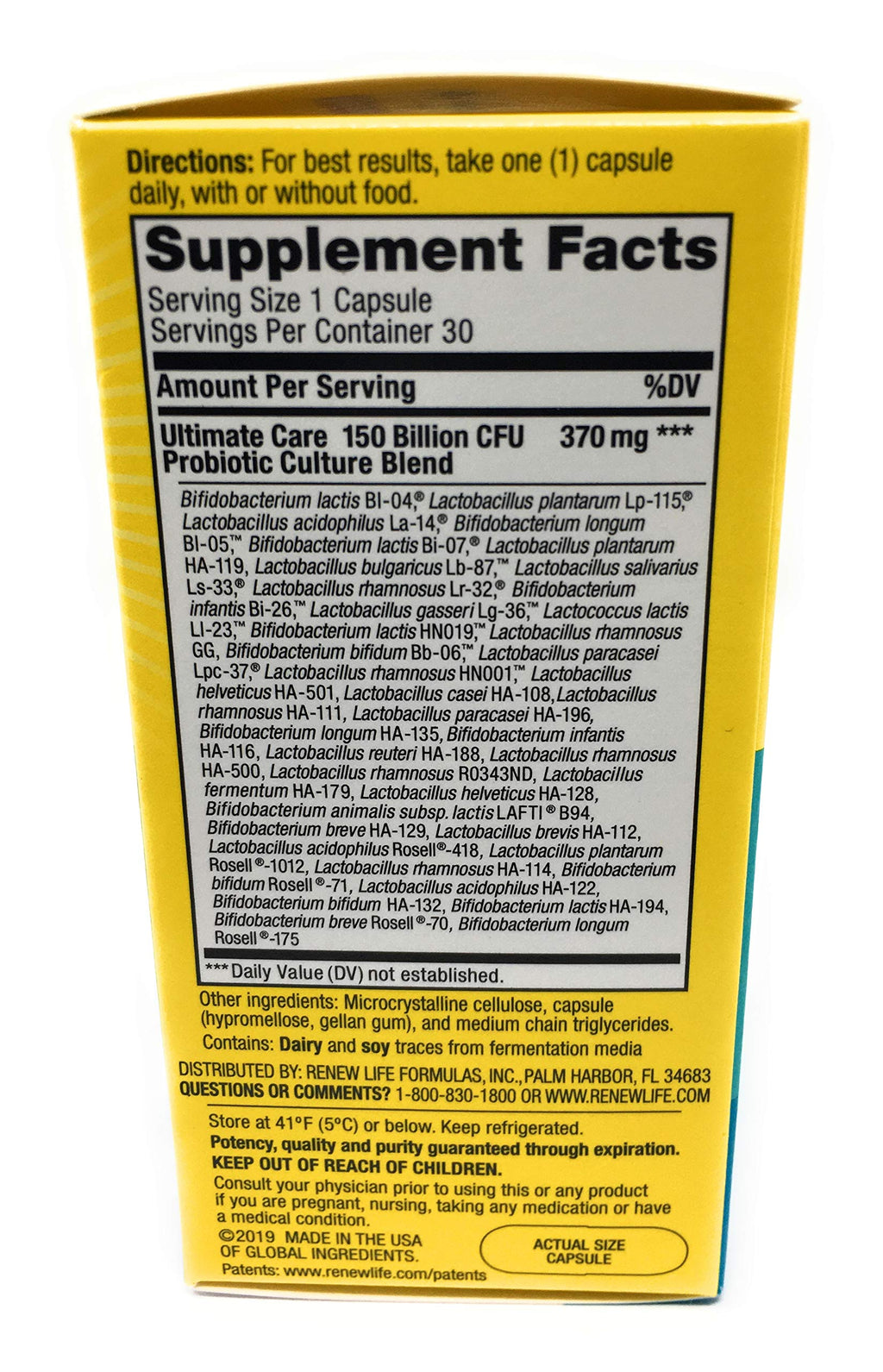 PROBIOTIC 150B ULTMT Care