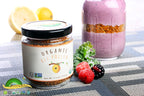 Greenbow Organic Bee Pollen - 100% USDA Certified Organic, Non-GMO, Pure, & Natural Bee Pollen - Superfood Packed with Proteins, Vitamins & Minerals - Kosher Certified, Gluten Free -155g x 2 Jars