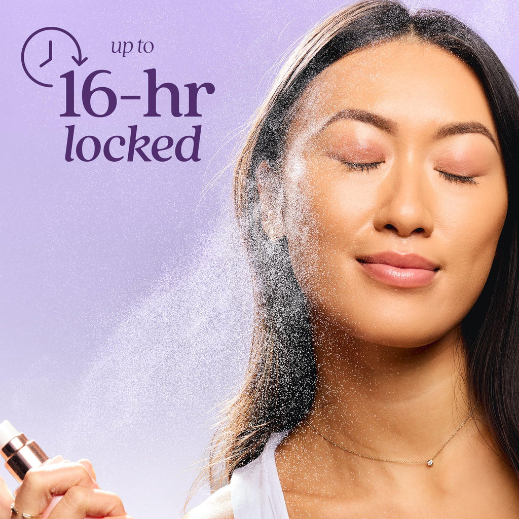 tarte life lock hydrating setting spray – 10-in-1 Weightless Mist to Hydrate & Lock Long-Lasting Makeup, Waterproof, Sweatproof & Transfer-Resistant, Vegan & Cruelty-Free, full size
