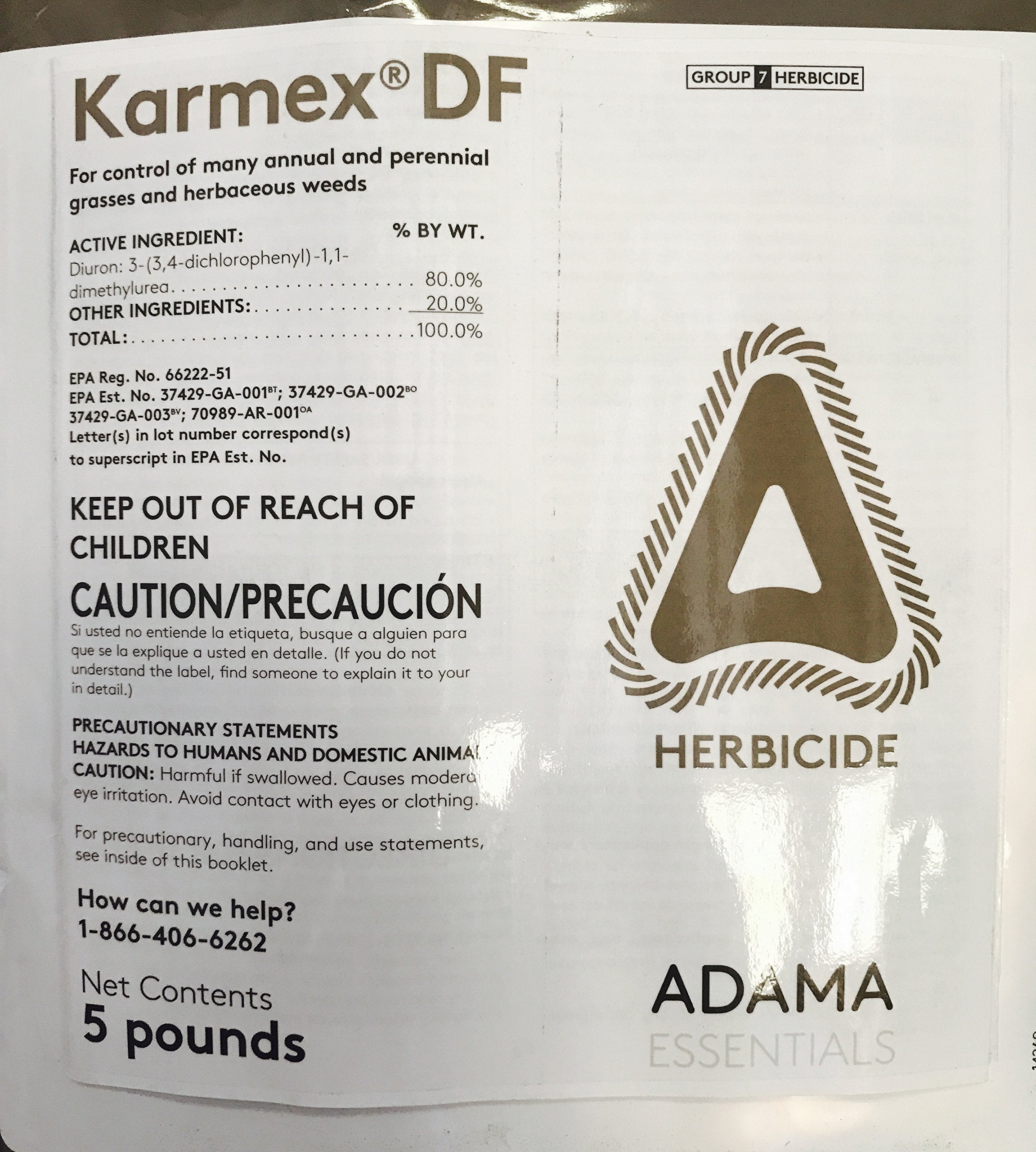 Karmex DF 80% Diuron 5lb bag