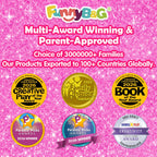 FUNNYB&G Foil Art Craft Kit for Kids, Princess Birthday Gift Toy for Girls
