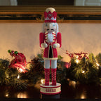 FOCO NFL San Francisco 49ers Team Logo 14" Holiday Nutcracker, Version 2, One Size