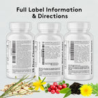 Youth & Tonic Complete Multi-Organ Detox Support – 15 Day Colon Cleanser & Gut Detox, Kidney Cleanse, Water Balance & Liver Health, 90 Pills for Women and Men