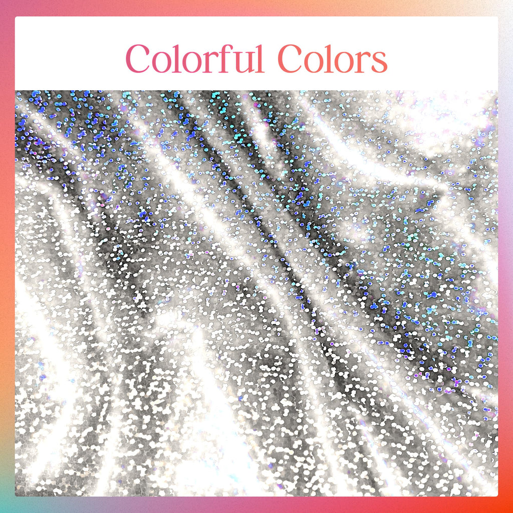 8 pcs Silver Holographic Tablecloths Shiny Disco Laser Table Cloths 40" x 108" Iridescence Plastic White Table Cover for Birthday Party Decoration Wedding Christmas Winter Grad Party Supplies