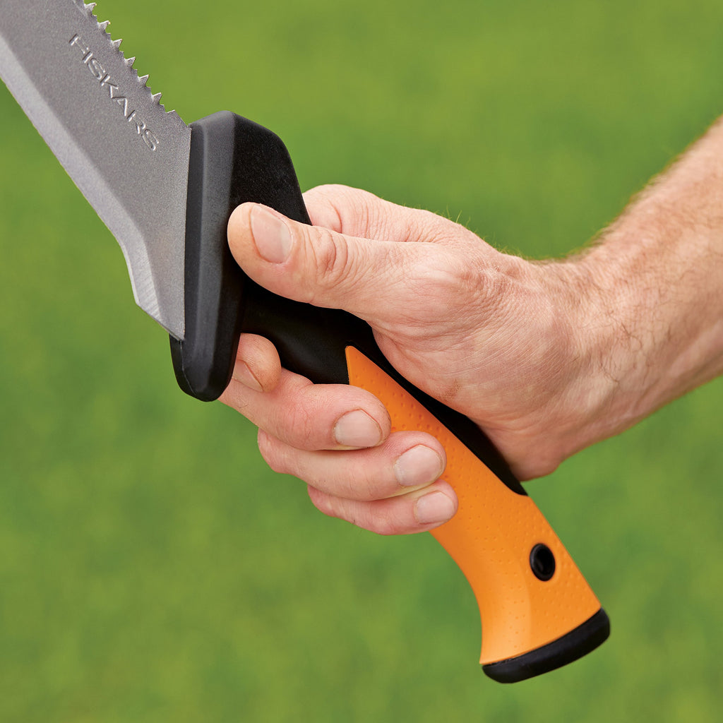 Fiskars 18" Billhook Hand Saw, Multi-Purpose Lawn & Garden Tool