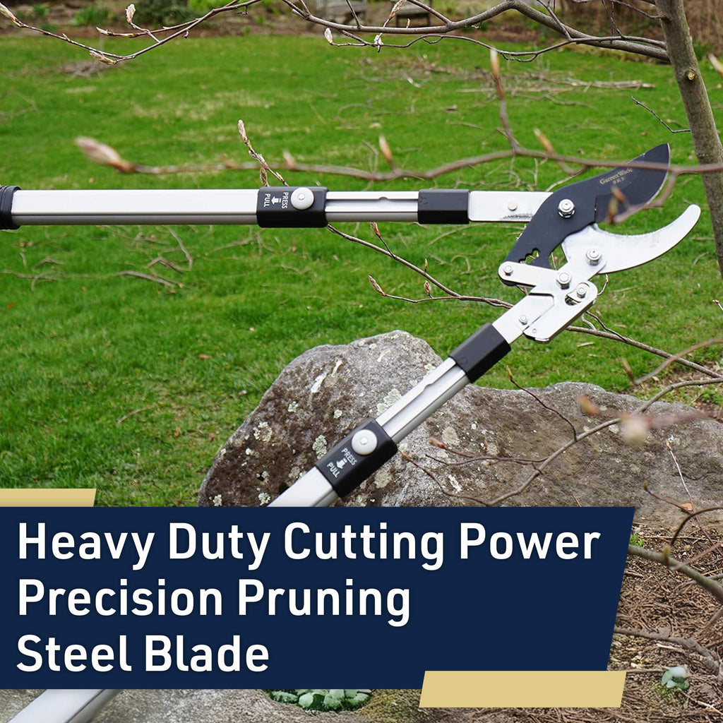 Kings County Tools Tree Trimmer Loppers with 26" - 40" Long Handles