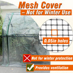 Gardzen Mini Greenhouse with Mesh Cover 36.2"(L) x18.9(W) x33.3(H)