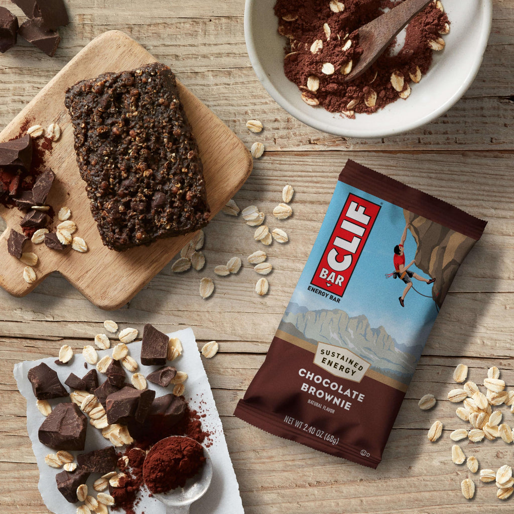 CLIF BAR Protein Energy Bars, Chocolate Brownie, 15ct