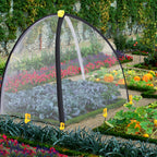 PURPLE STAR 1N 35 x35 x 39 Inch Insect Barrier Plant Tent Cover-Insect Bird Barrier Netting Mesh-Bug Guard Cover with Stakes for Protect Plants Fruits from Insect Bird Eating (1, L)