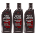 HOPE'S Perfect Cooktop Glass and Ceramic Cooktop and Stove Top Cleaner, Fast Acting and Removes Burnt on Stains from Glass Ceramic Smooth Top Ranges with its No Rinse Formula, 10.6 Oz, Pack of 3