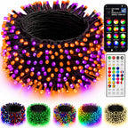 Dazzle Bright 66FT 200 LED Smart Color Changing Christmas Halloween Lights