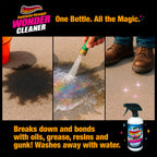 Abracadabra® Contractor Strength Wonder Cleaner - As Seen on TV - 16 fl oz - Gunk & Build up Remover - Removes Tar, Adhesives, Gum, Stickers, Sap, Oils & More on Most Surfaces - Better Stronger Faster