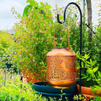 Hummingbird Solar Lanterns Outdoor Waterproof Hanging Solar Lights Hummingbird Gifts for Women Men Mom Metal Bird Decorative LED Lanterns for Yard, Patio, Lawn, Pathway, Landscape, Garden Decor