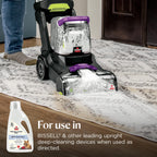 Bissell Free & Clear OXY Carpet Deep Clean Solution, for use in leading upright carpet cleaners, 60oz, Same powerful clean, gentle for families, Hypoallergenic formulation without dyes or fragrance