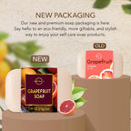 O NATURALS 100% Natural Bar Soap - Gift Set - Organic Ingredients & Essential Oils - Spa Gifts for Women & Men, Body Wash & Face - 6PC Citrus Soap Collection