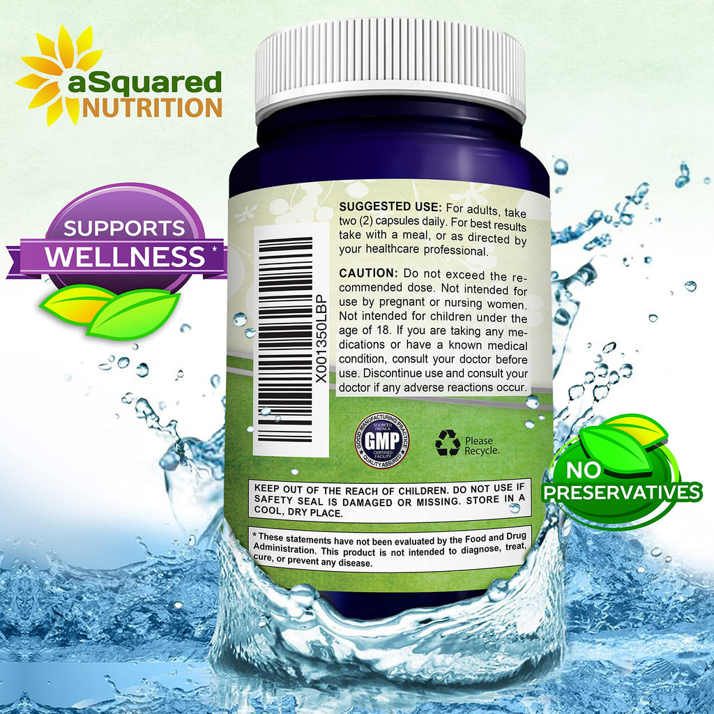 100% Natural Resveratrol - 1000mg Per Serving Max Strength (180 Capsules) Antioxidant Supplement, Trans-Resveratrol Pills for Heart Health & Pure, Polyphenols