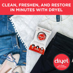 dryel At-Home Dry Cleaner Starter Kit with Wrinkle Release Spray, New and Improved, Gentle Laundry Care for Special Fabrics and Dry-Clean-Only Clothes, 8 Loads with On-the-Go Stain Remover