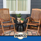 Watco Teak Oil Wood Finish Spray, 11.25 oz, Clear, 6 Pack
