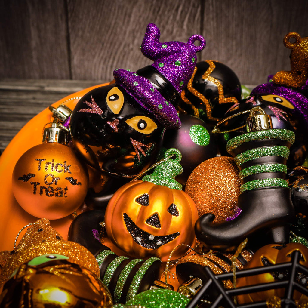 Valery Madelyn Halloween Decorations 24ct Shatterproof Tree Ornament Indoor