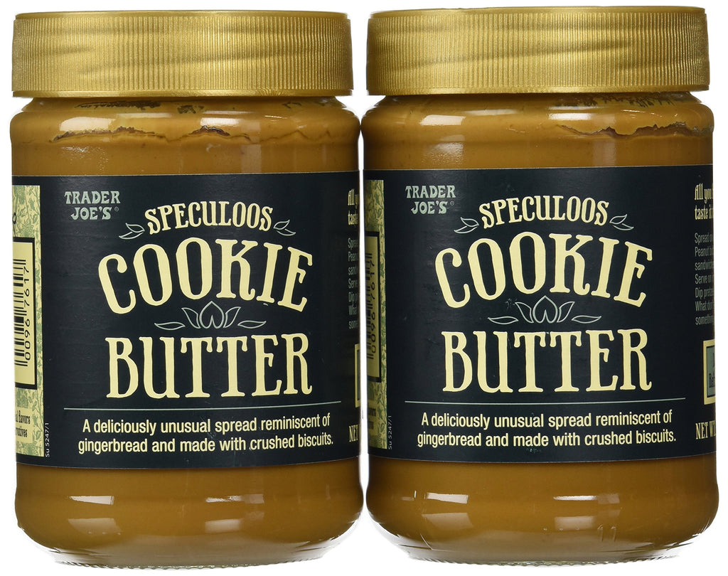 Trader Joe's Speculoos Cookie Butter 14.1 Oz (Pack of 2)