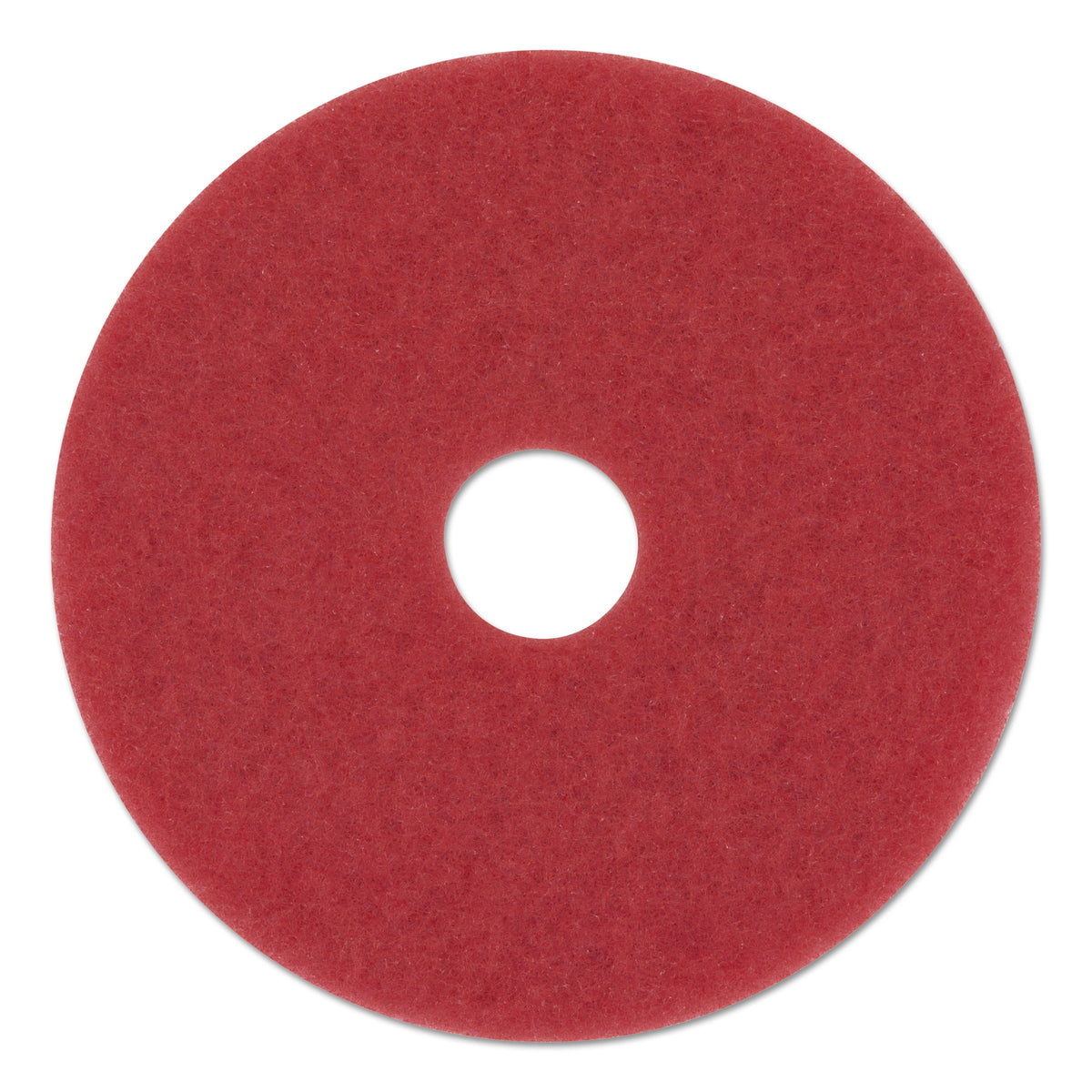 Boardwalk 4020RED Standard Floor Pads, 20" Diameter, Red (Case of 5)