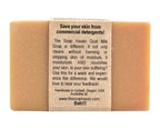 4 Goat Milk Soap Bars with Honey - Handmade in USA. All Natural Soap, Unscented, Fragrance Free, Fresh Goats Milk. Wonderful for Sensitive Skin and Babies. SLS, Paraben, GMO-Free