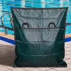 Adnee Pool Safety Cover Stowaway Bag with 4 Carry Handles,48x57 Inch Waterproof Pool Cover Storage Bag, Pool Cover Stowaway Bags for Pool Covers Packing