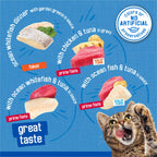 Purina Friskies Oceans of Delight Wet Cat Food Variety Pack, (40) 5.5 oz