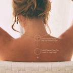 Aobei Pearl 18K Gold Paperclip Chain Necklace Fashion CZ Pave Oval Screw Lock Carabiner Clasp Pendant Necklace Geometric Link Chain Layering Jewelry for Women