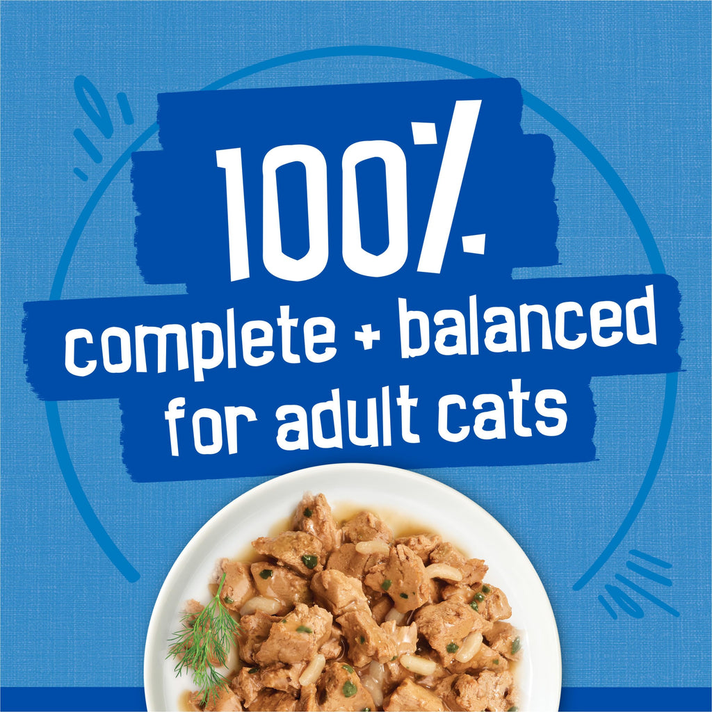 Purina Friskies Oceans of Delight Wet Cat Food Variety Pack, (40) 5.5 oz