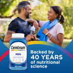 Centrum Multivitamin for Men, Multivitamin/Multimineral Supplement with Vitamin D3, B Vitamins and Antioxidants, Gluten Free, Non-GMO Ingredients - 250 Count