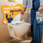 Odor Eliminating Septic Tank Treatment Pods with 2X Strength - 12 Month Supply of Septic & Sewage Cleaner - Helps Prevent Backups & Repairs - by Septic Snackers