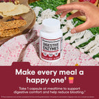 Physician's CHOICE Digestive Enzymes for Bloating & Digestion - 16 Enzymes with Organic Prebiotics & Probiotics for Gut & Digestive Health - Meal Time Discomfort Relief - Dual Action Support - 60 CT