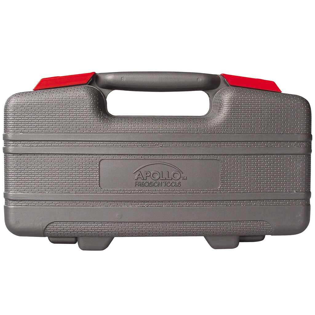 Apollo Tools Original 39 Piece General Household Tool Set in Toolbox Storage Case with Essential Hand Tools for Everyday Home Repairs, DIY and Crafts Red/Black - DT9706