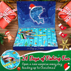 PLUSINNO Fishing Advent Calendar 2026 Adult, 24 Day Fishing Lures Gift