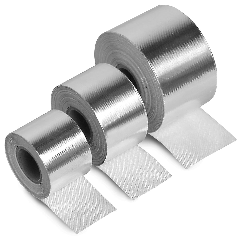 Design Engineering Cool-Tape | Self-Adhesive Heat Reflective Tape - High Temp (up to 400F)| 1.5" x 15' Roll | Flexible Heat Shield for Automotive & Industrial Use