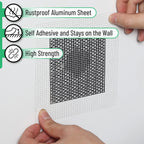 Bates- Drywall Repair Kit, 16 pcs, Aluminum Wall Repair Patch Kit