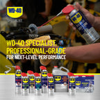 WD-40 Specialist Dry Lube with Smart Straw, Lubricant for Corrosion Protection on Table Saws, Drills and Lathes, Industrial Strength Friction-Reducing Formula, 10 Oz., 6-pack case