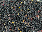 U.S. Wellness Naturals Elderberries – 1lb (Real Wild Harvest) | 100% USDA Certified Organic | Bulk Black Dried Elderberry | for Making Elder Syrup, Gummies, Tea - Raw Vegan Sambucus Nigra