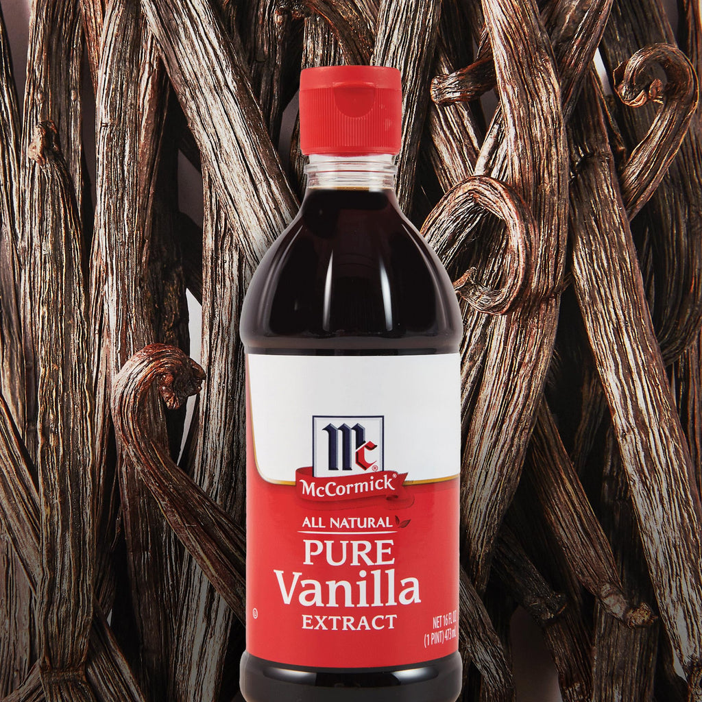 McCormick Pure Vanilla Extract, No Corn Syrup, Gluten Free, 16 fl oz