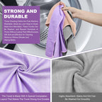 YOLOLOY Window Cloth & Enviro Cloth Set, Quality Replacement for Norwex Window & Enviro Cloth. Basic Package Cleaning Cloth. Clean and Leave No Traces. Only Water is Needed to Complete The Cleaning.