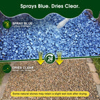 Teexpert 30OZ Rock Glue for Landscaping - Strong Gravel & Stone Adhesive for Walkways, Yards, Patios, and Driveways
