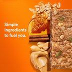 RXBAR Nut Butter and Oat Protein Bars, Protein Snacks, Snack Bars, Honey Cinnamon Peanut Butter, 23.2oz Box (12 Bars)