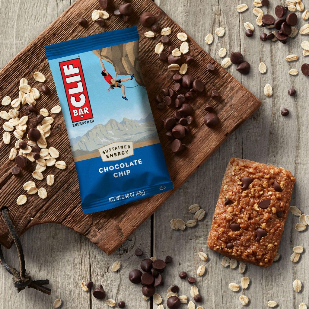 CLIF BAR Protein Energy Bars, Chocolate Chip, 15ct