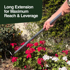 Weed Puller 3-in-1, Three Lengths (24"/40"/57"), Heavy-Duty Garden Hand Tool for Weeding, Digging & Soil Loosening | Stainless Steel Blade, Ergonomic Grip